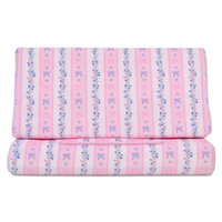 Floral Stripes Tablet Pillow
