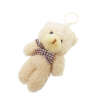 Plush Teddy Bear Keychain