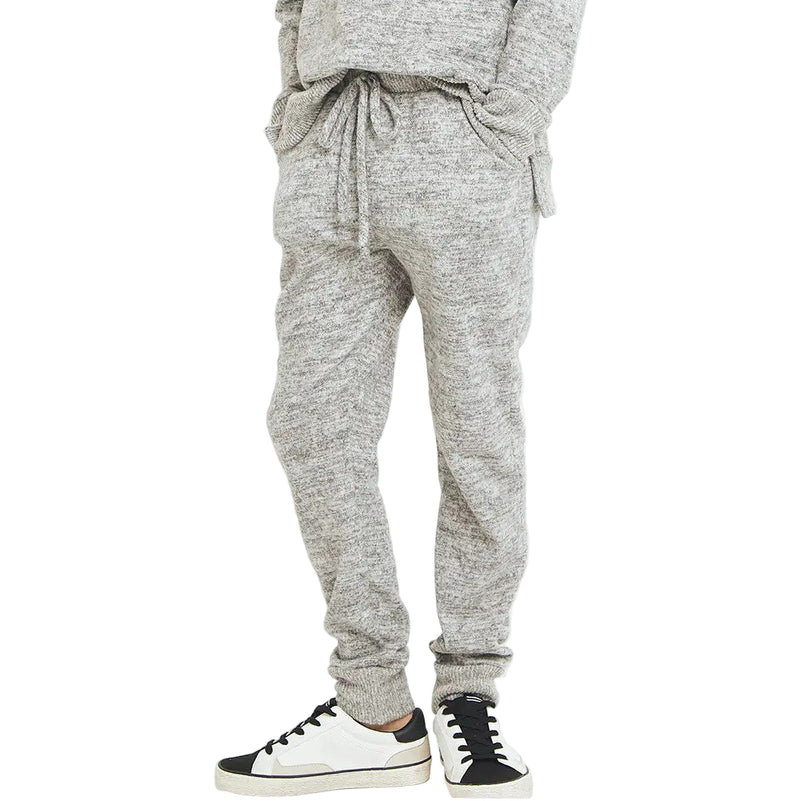 Two Tone Knit Loungewear Sweatpants