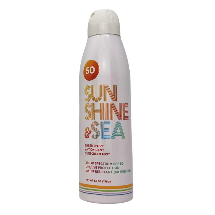 SPF 50 Sparkle Free Sport Antioxidant Mist