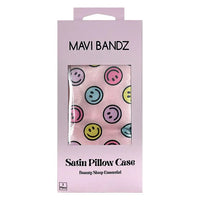 Karma Smiley Satin Anti Frizz Pillow Case