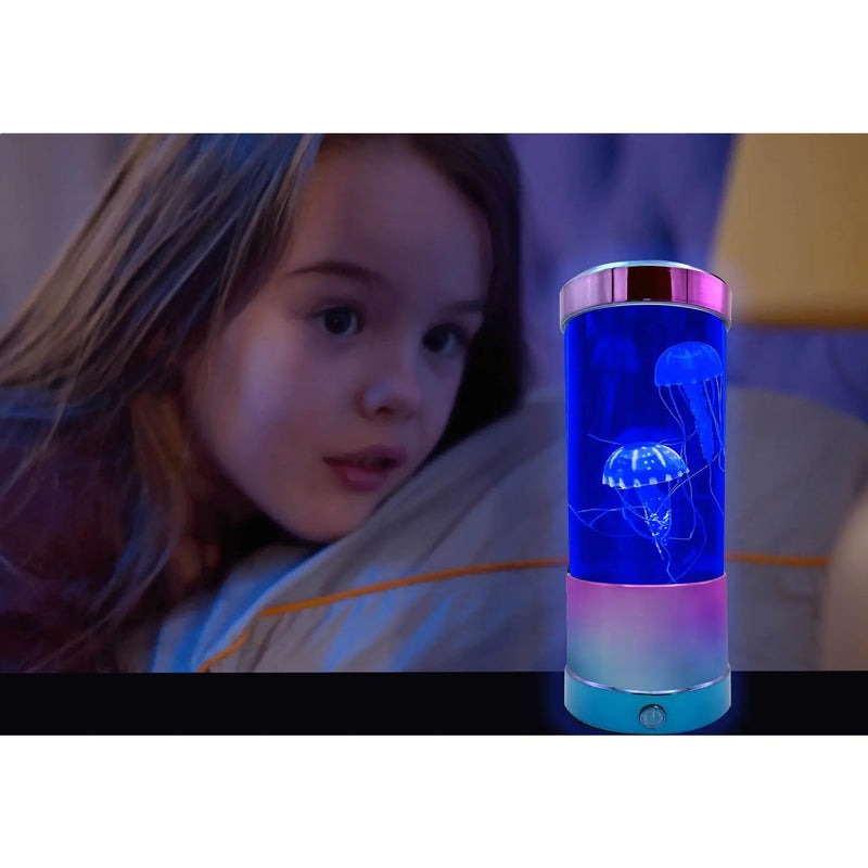 Mini Jellyfish Mood Lamp  - Metallic