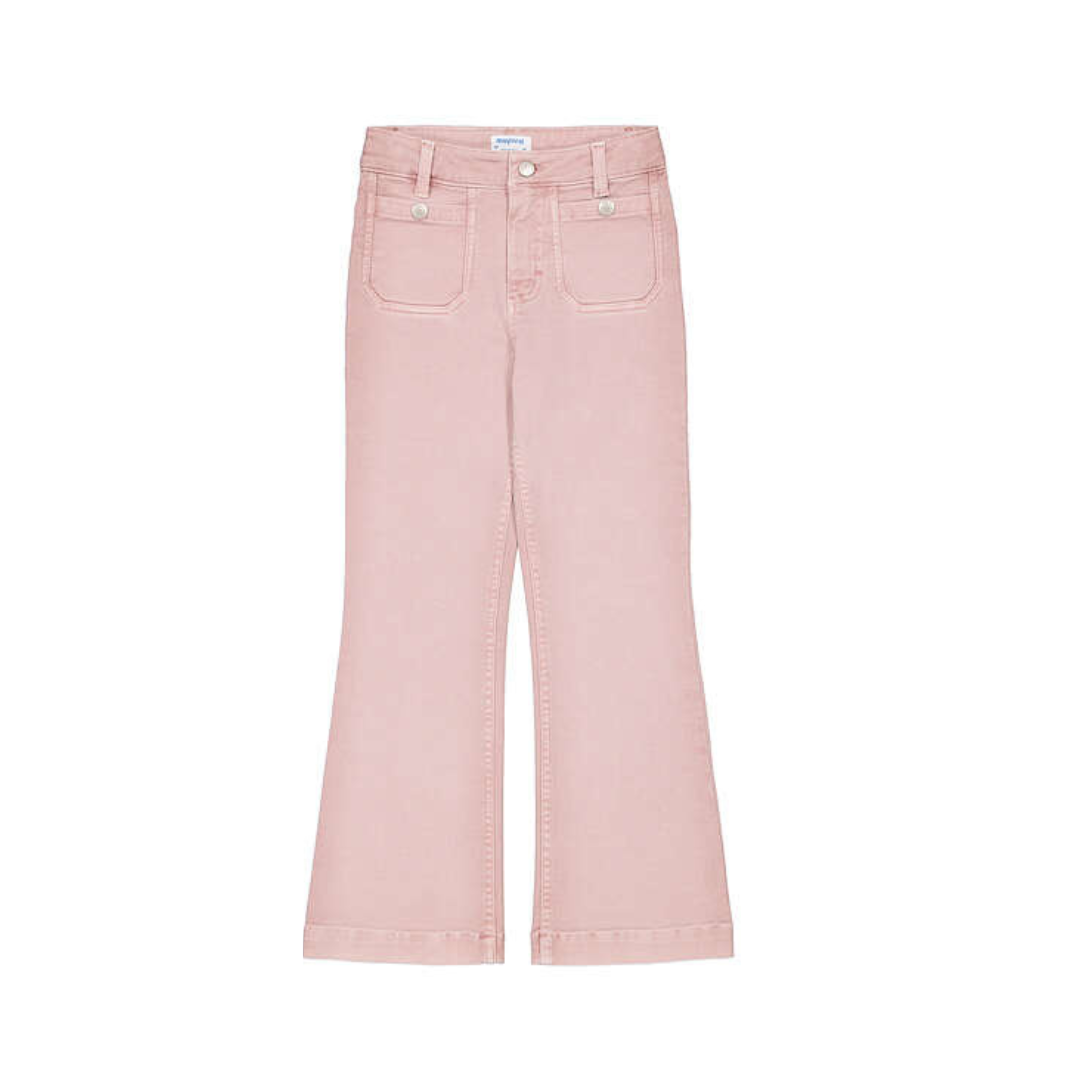 Flare Twill Pants