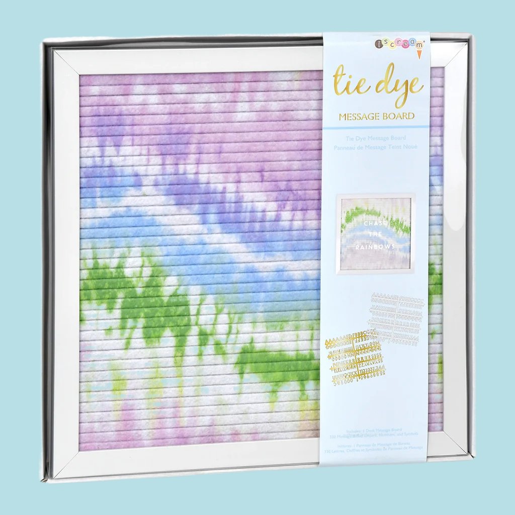 Tie Dye Message Board