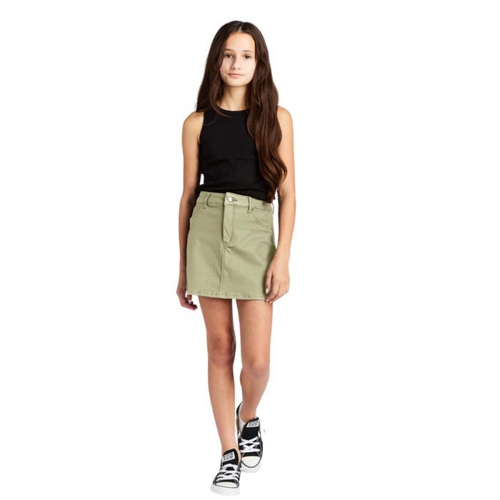 Lisa Coated Mini Skirt