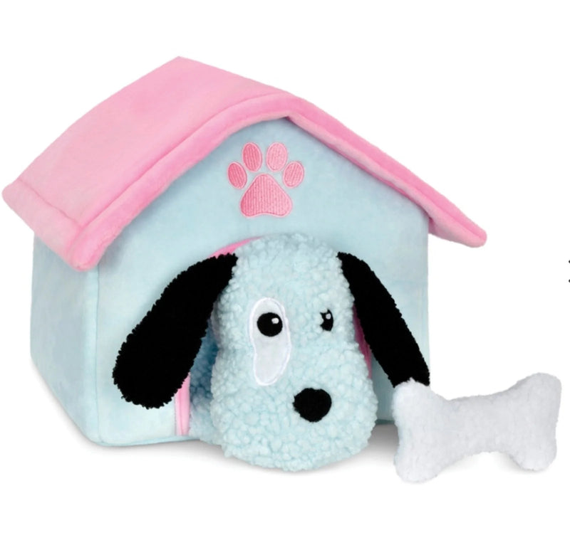 Dog House Packaging Fleece Plush