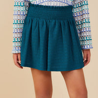 Smocked Waist Skirt