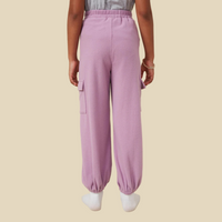 Soft Brushed Rib Cargo Pocket Joggers