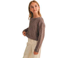 Wavy Knitwear Pull Over