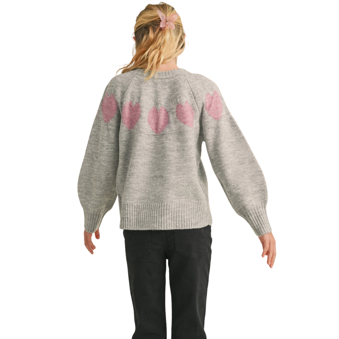 Crew Neck Raglan Sweater