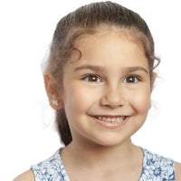 Classic Ribbon Toddler/Kid Bow Earrings