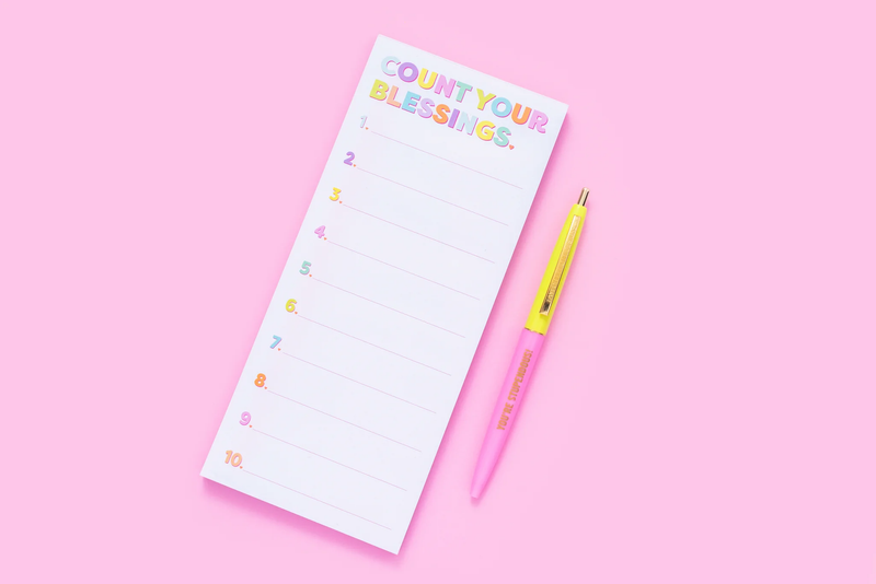 Blessings List Pad