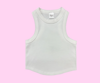 Seamless Rib Tank High Neck