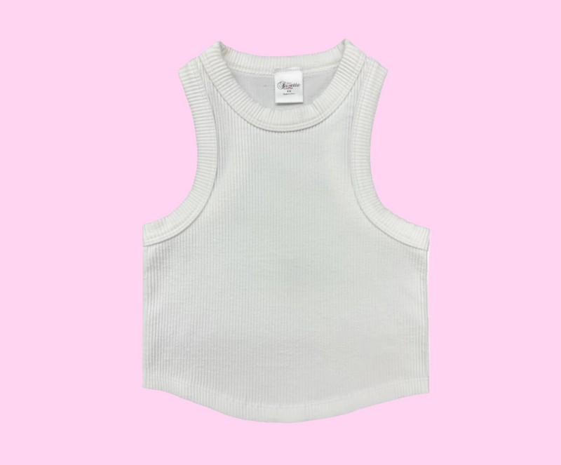 Seamless Rib Tank High Neck