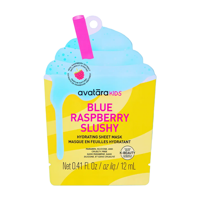 Blue Raspberry Slushy Kid's Mask