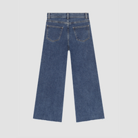 Lily Wide Leg Jean in Adams Wash