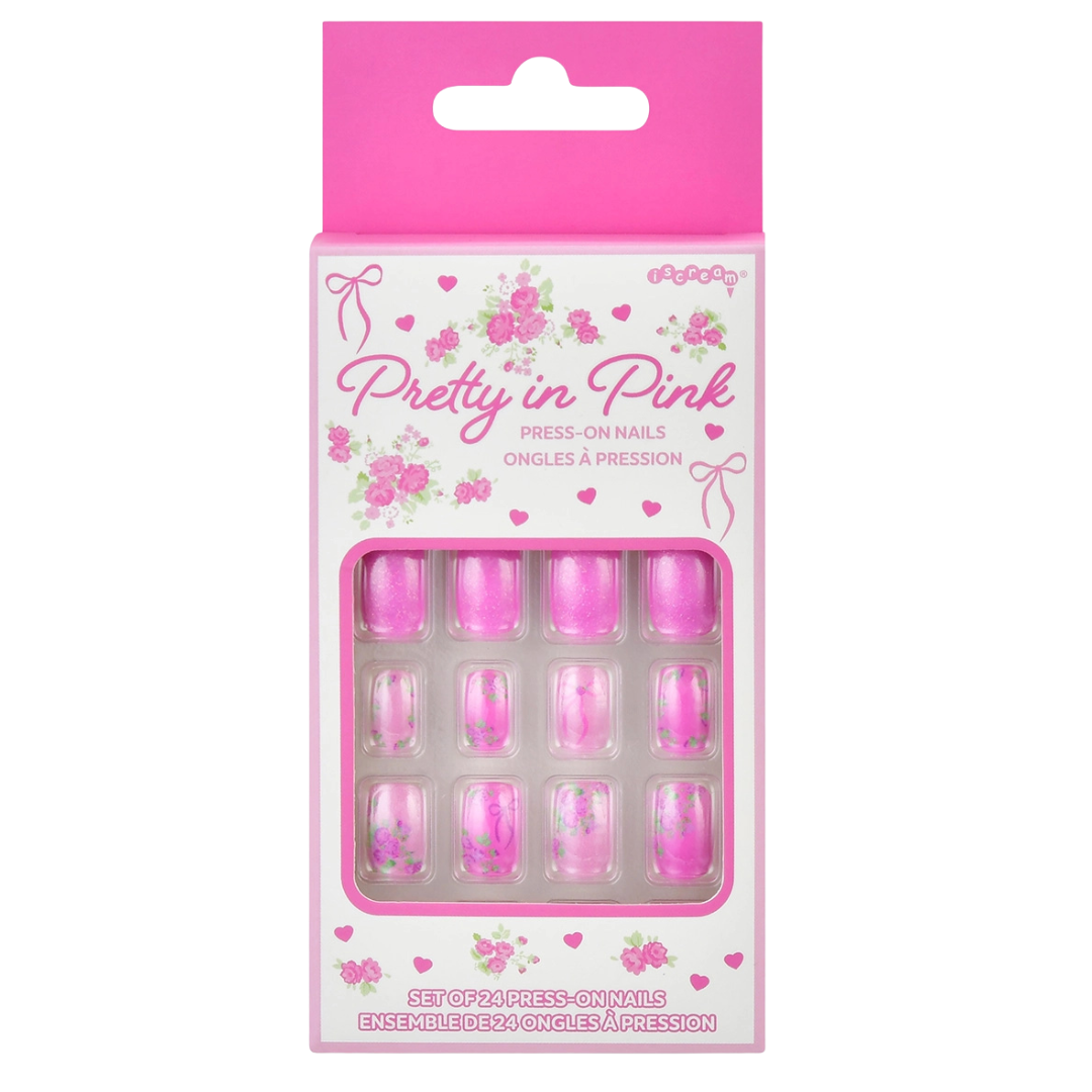 Pretty In Pink Press-On Nails Set