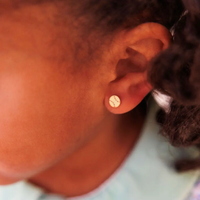Sports Balls Stud Earrings - Softball