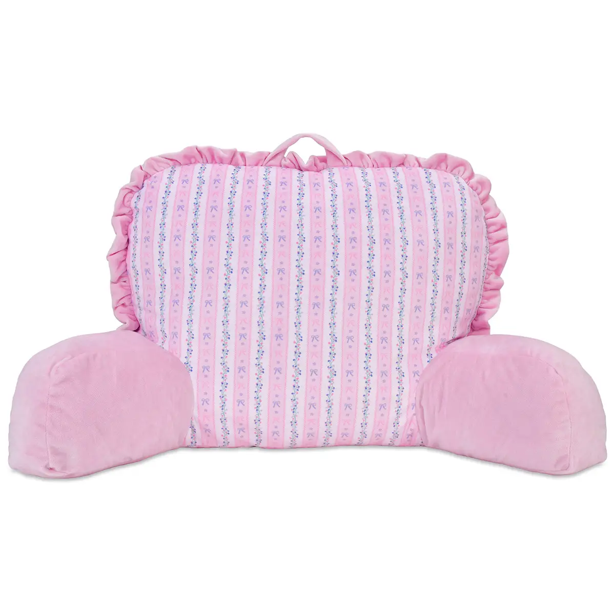 Floral Stripes Lounge Pillow