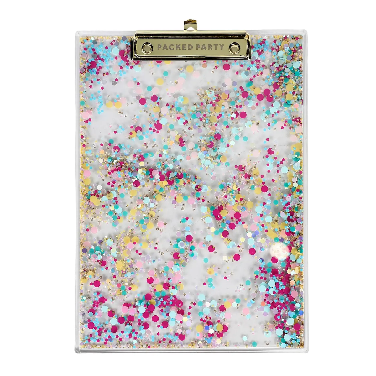Confetti Filled Clipboard