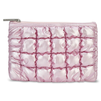 Icy Rose Puffer Pouch