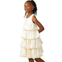 Shimmery Bubble Tiered Dress