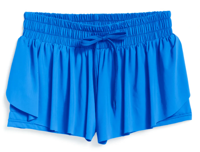 Flyaway Short, Cool Blue