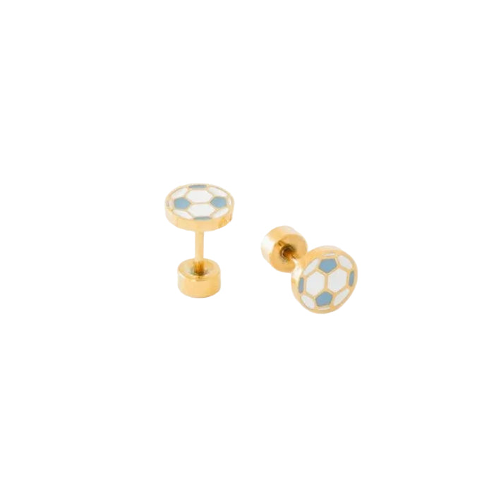 Sports Balls Stud Earrings - Soccer BallSave ChangesArchiveAdd LabelDuplicatePrint Label