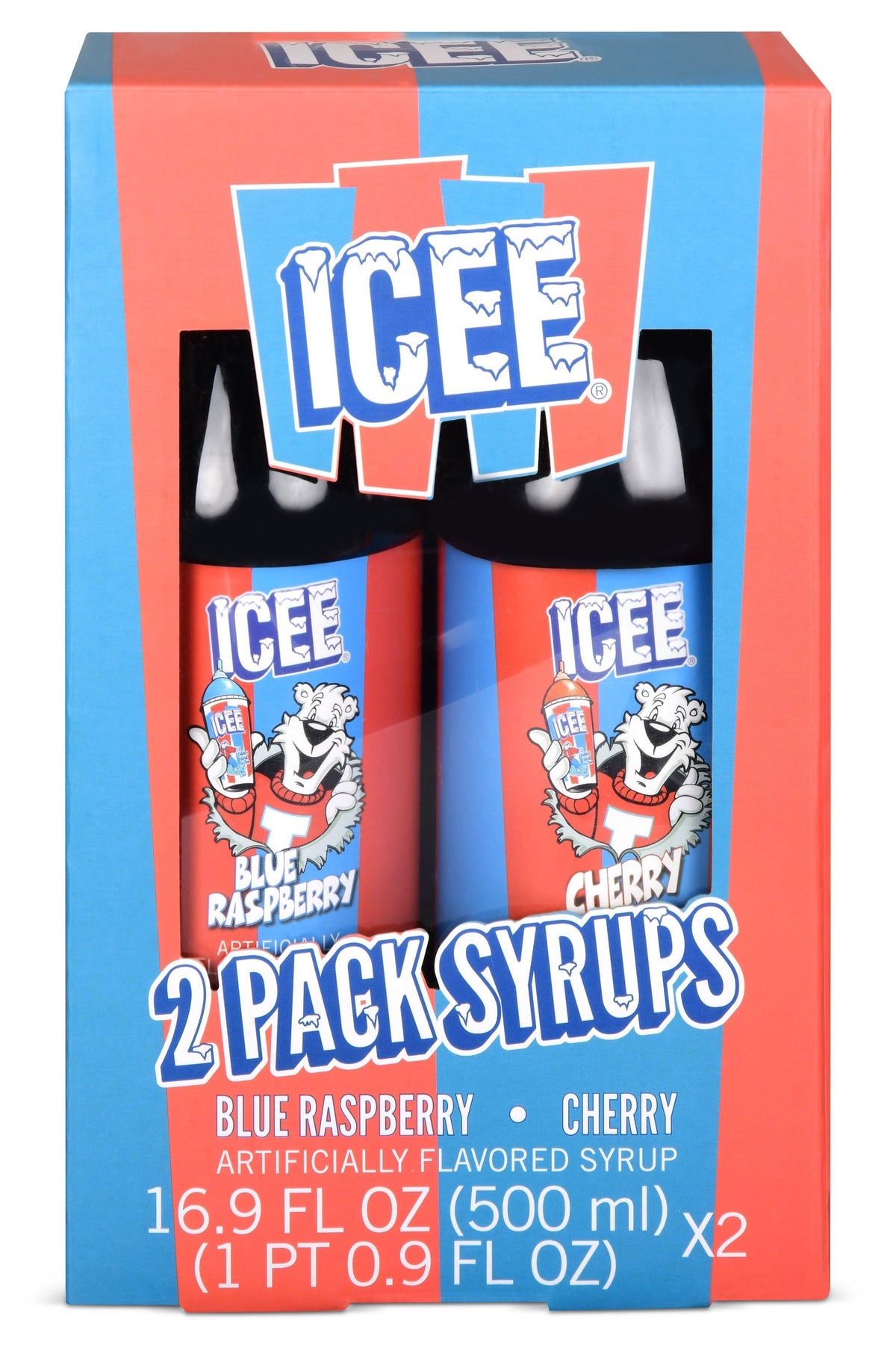 ICEE Blue Raspberry & Cherry Syrup Gift Set