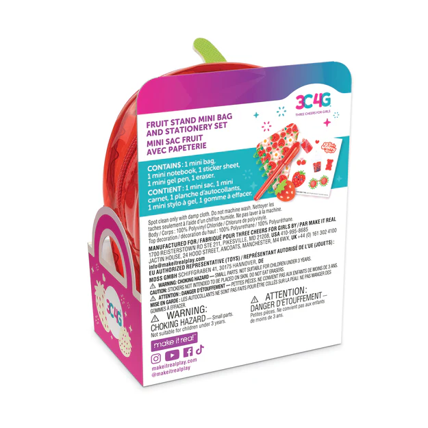 Fruit Stand Mini Bag & Stationary Set