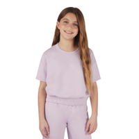 Girls Soft Scuba Top