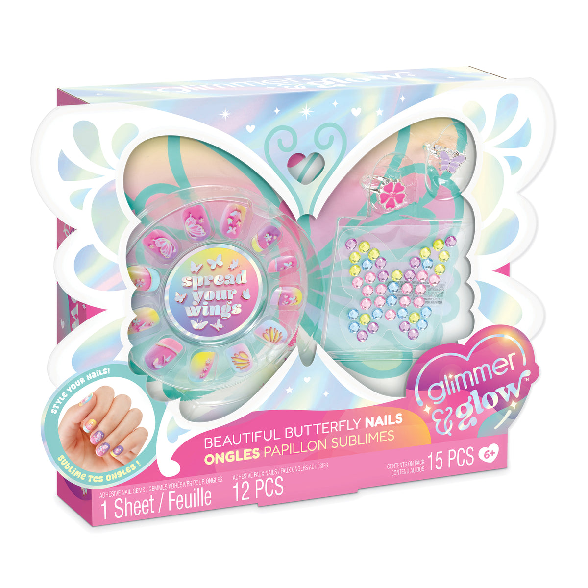 Beautiful Butterfly Nails