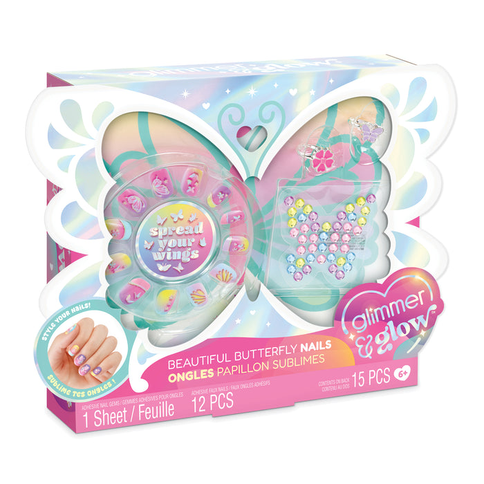 Beautiful Butterfly Nails