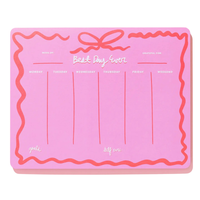 Weekly Planner - "Best Day Ever"