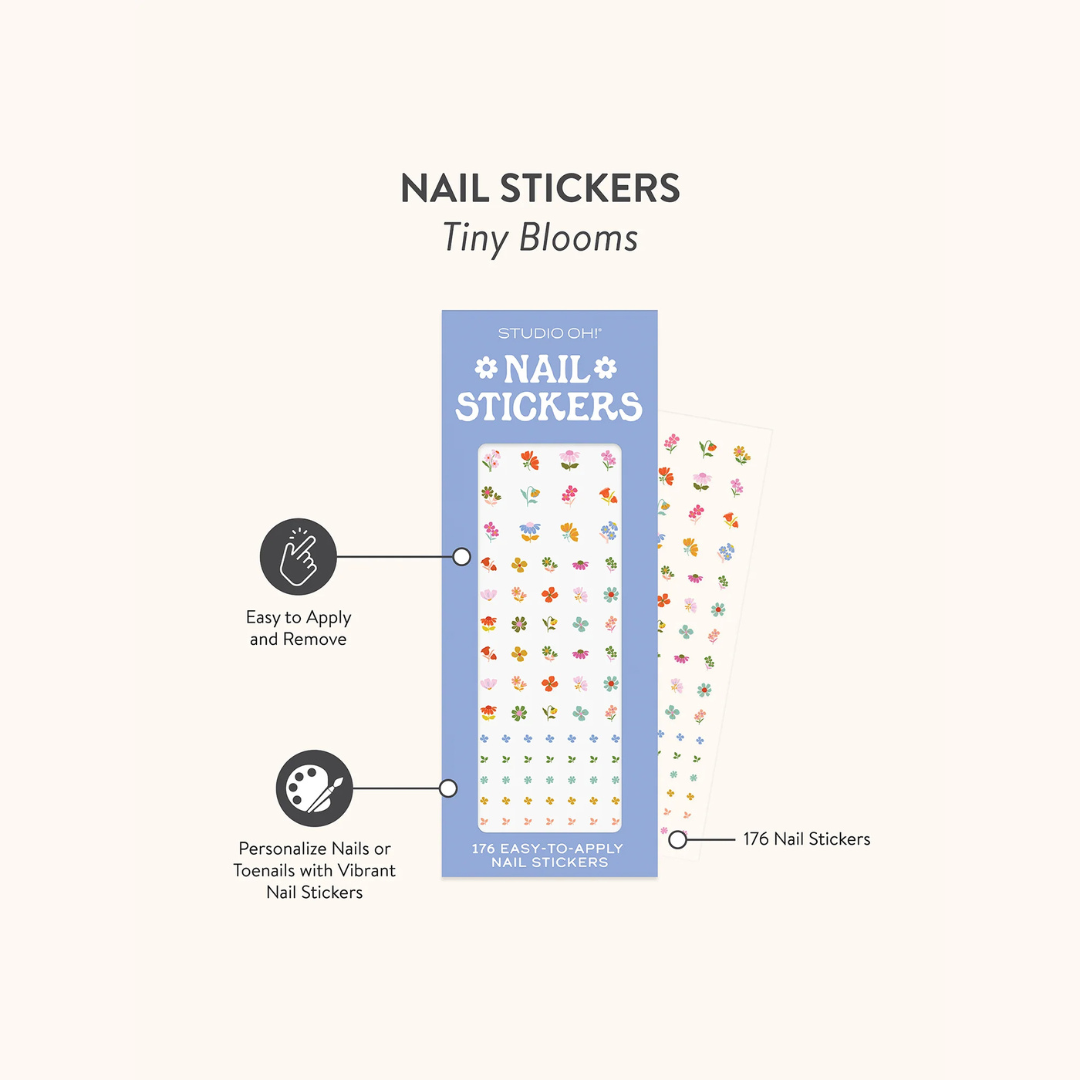 Tiny Blooms Nail Stickers