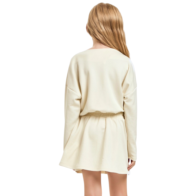 Modal Knit Boat Neck Dress