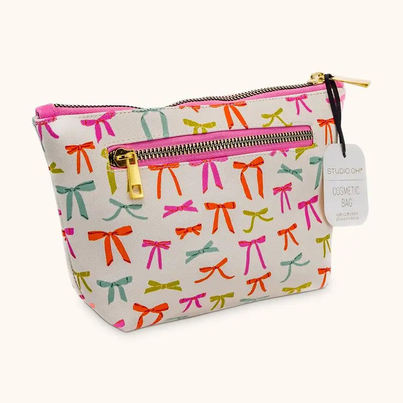 Put A Bow On  It Clutch Cosmetic Pouch