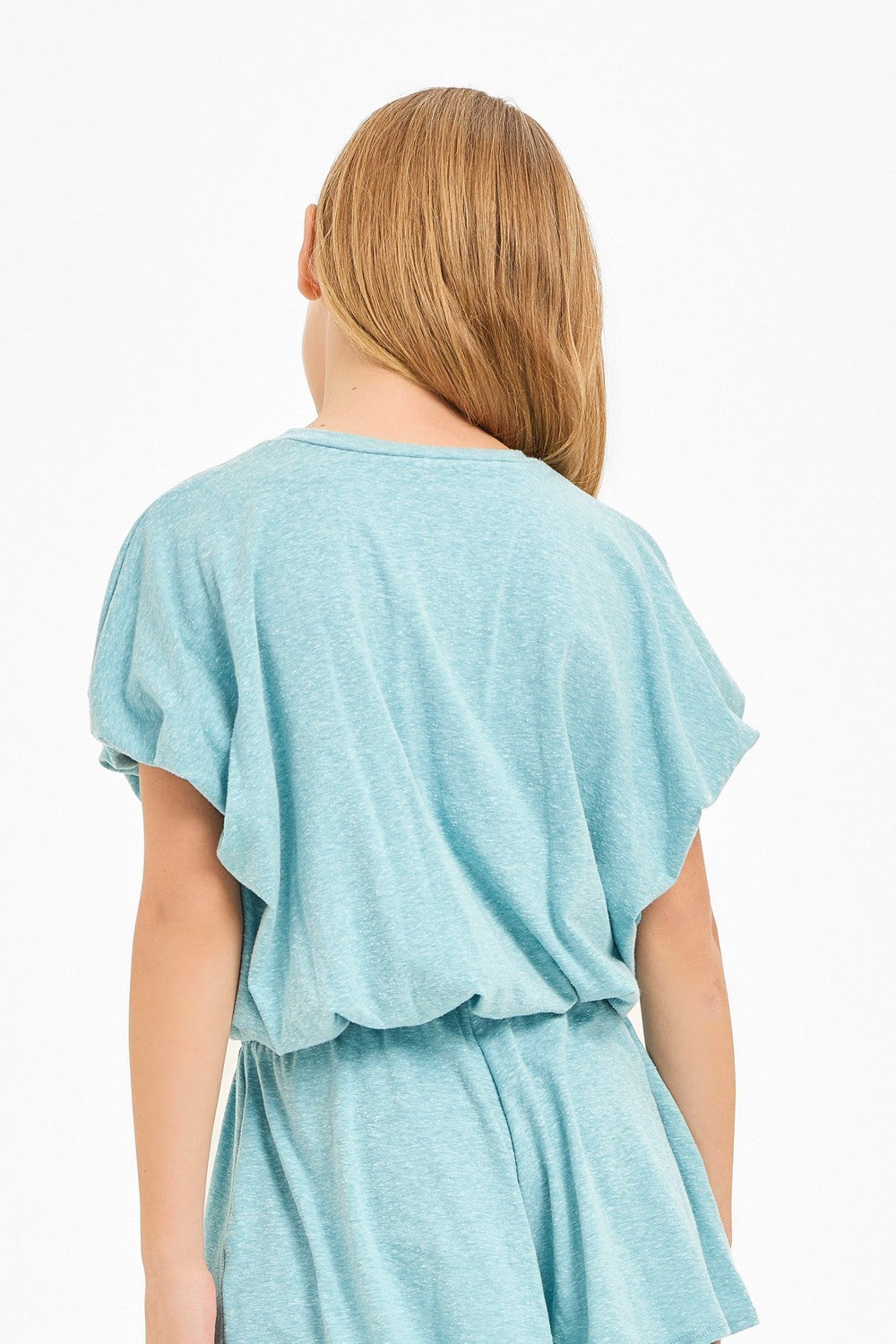 Cotton Slub Bubble Top