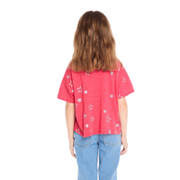 Tossed Glitter Stars Tee