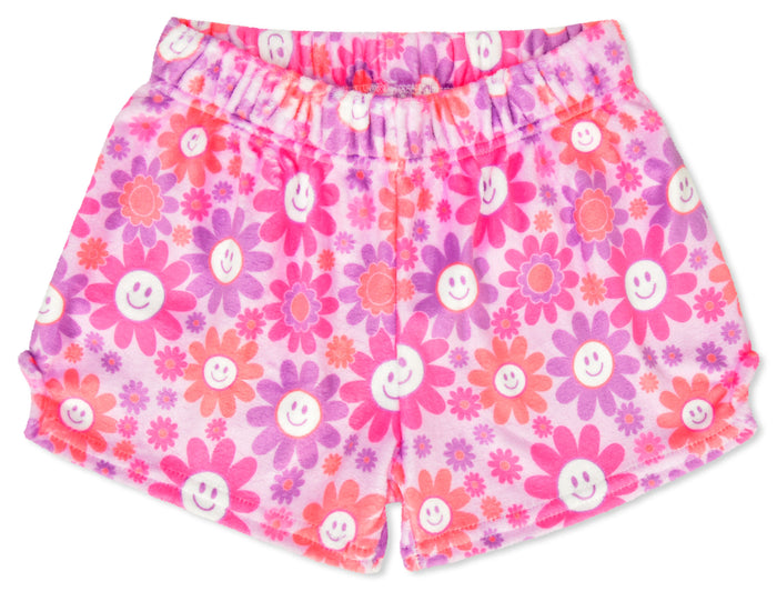 Groovy Smiles Plush Shorts