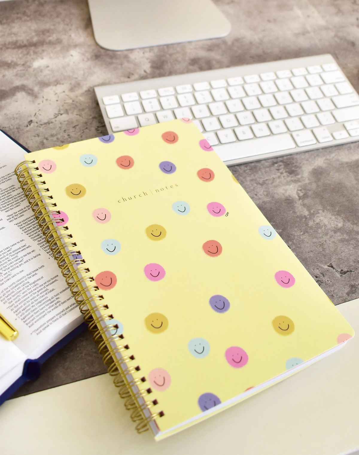 Smiley Notebook by Church Notes