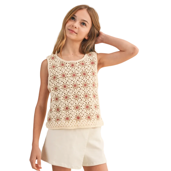 Girls Crochet Top