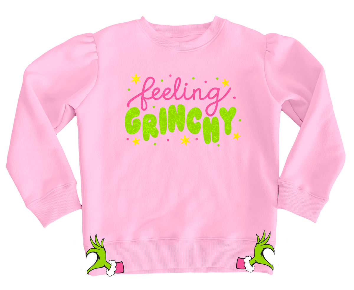 Sequin Feeling Grinchy Sweatshirt