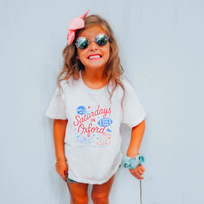 Youth Preppy Saturdays In Oxford Tee