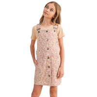 Floral Overall Dress