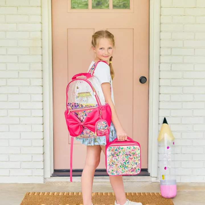 Bows & Jewels Confetti Lunch Box