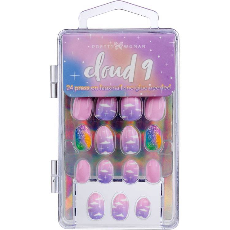 Pretty Mini Candy Clouds Press On Nails