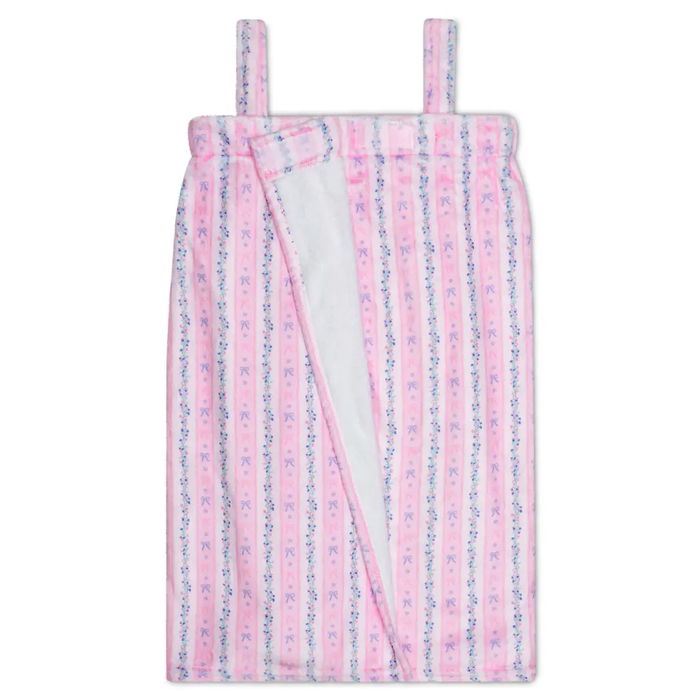 Floral Stripes Spa Wrap