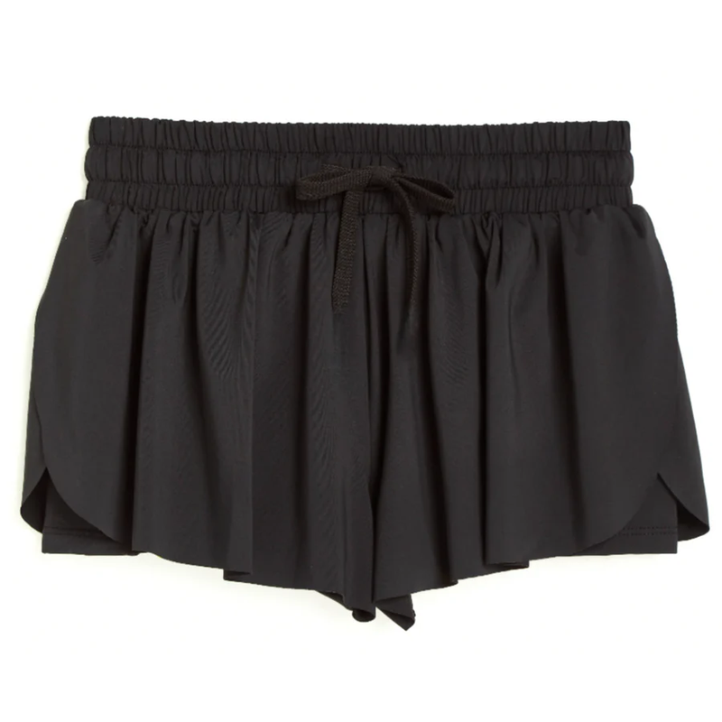 Flyaway Short, Black