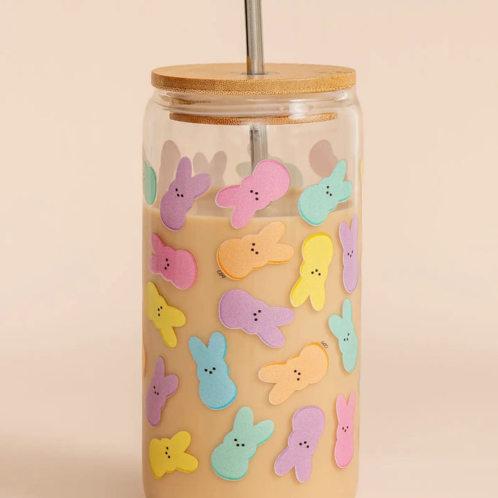 Peeps Glass Can